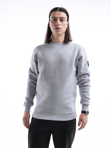 Grey basic sweatshirt